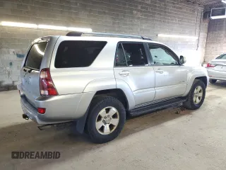 2004 Toyota 4Runner SR5 with VIN JTEBU14R640042248, listed as a Copart auction lot 53827325 with 184,290 mi miles and Clean Title. Bid and sale history available at DreamBid. Image 3.