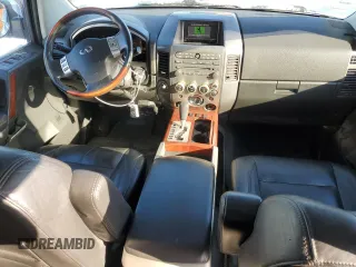 2004 Infiniti QX56 with VIN 5N3AA08C64N811684, listed as a Copart auction lot 87971055 with 214,795 mi miles and Salvage Title. Bid and sale history available at carsss.com. Image 8.