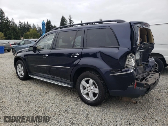2007 Mercedes-Benz GL-Class with VIN 4JGBF71E97A212423, listed as a Copart auction lot 74560094 with 129,793 mi miles and Salvage Title. Bid and sale history available at carsss.com. Image 2.