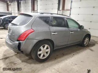2005 Nissan Murano S with VIN JN8AZ08W35W419424, listed as a Copart auction lot 85877744 with 0 mi miles and Salvage Title. Bid and sale history available at carsss.com. Image 3.