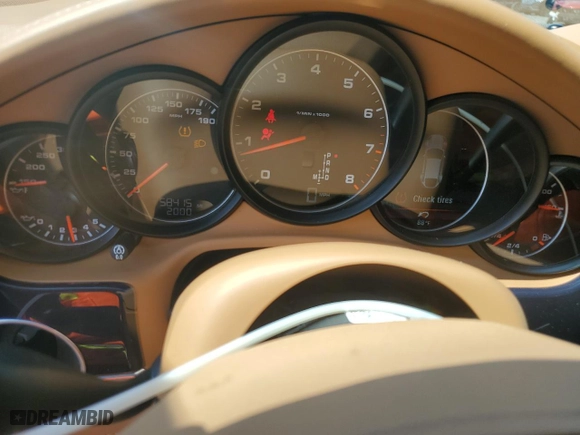 2016 Porsche Panamera 4 with VIN WP0AA2A74GL005557, listed as a Copart auction lot 61807854 with 58,415 mi miles and Salvage Title. Bid and sale history available at carsss.com. Image 9.