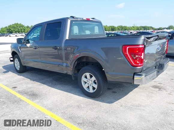 2023 Ford F-150 XL with VIN 1FTEW1C55PKD33889, listed as a IAAI auction lot 42334571 with 41,054 mi miles and . Bid and sale history available at DreamBid. Image 3.