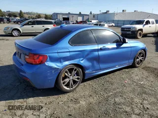 2016 BMW 2 Series M235i with VIN WBA1J7C57GV360264, listed as a Copart auction lot 47411134 with 58,176 mi miles. Bid and sale history available at carsss.com. Image 3.