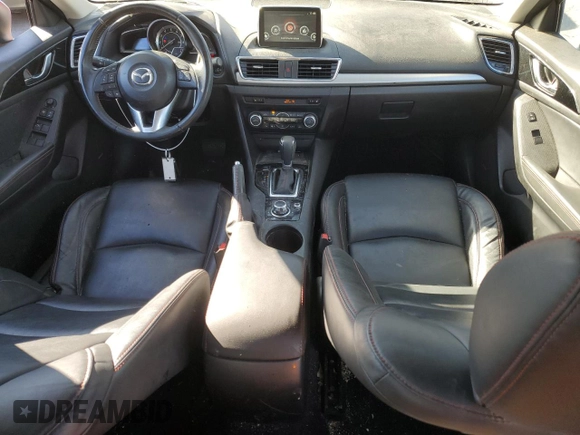 2015 Mazda 3 S Touring with VIN JM1BM1V31F1265180, listed as a Copart auction lot 78987154 with 99,208 mi miles and Salvage Title. Bid and sale history available at DreamBid. Image 8.