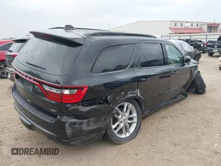 2024 Dodge Durango GT with VIN 1C4RDJDG1RC122712, listed as a IAAI auction lot 41939574 with 47,080 mi miles and . Bid and sale history available at DreamBid. Image 4.
