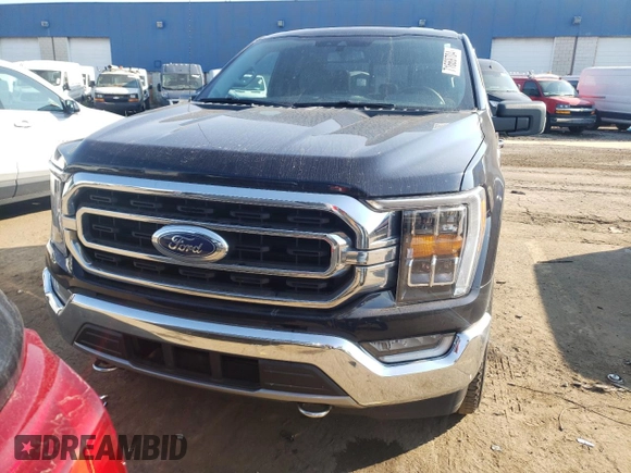 2021 Ford F-150 XL with VIN 1FTFX1E88MKD05444, listed as a Copart auction lot 71669704 with 35,779 mi miles and Salvage title. Bid and sale history available at DreamBid. Image 5.