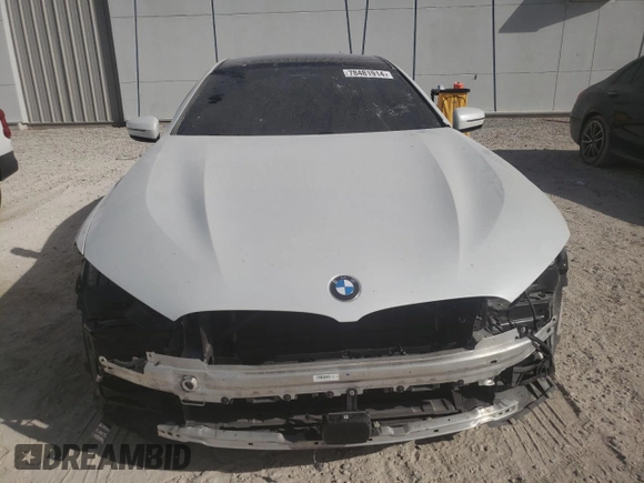 2020 BMW 8 Series M850i with VIN WBAGV8C06LBP49076, listed as a Copart auction lot 78481914 with 55,276 mi miles and Salvage Title. Bid and sale history available at DreamBid. Image 5.