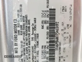 2015 Ford Mustang V6 z VIN 1FA6P8AM1F5403492, wystawiony jako Copart lot #59316325 z przebiegiem 150 872 mil mil oraz Szkoda całkowita • Salvage title. Historia ofert i sprzedaży dostępna na DreamBid. Obrazek 12.