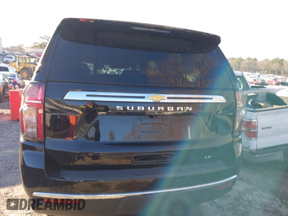 2023 Chevrolet Suburban LT with VIN 1GNSCCKD4PR411304, listed as a IAAI auction lot 41243006 with 41,830 mi miles and . Bid and sale history available at DreamBid. Image 16.