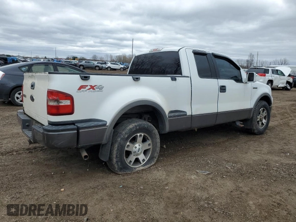 2005 Ford F-150 XLT z VIN 1FTPX04505KE50887, wystawiony jako Copart lot #53203395 z przebiegiem 164 936 mil mil oraz Czysty tytuł • Clean title. Historia ofert i sprzedaży dostępna na DreamBid. Obrazek 3.
