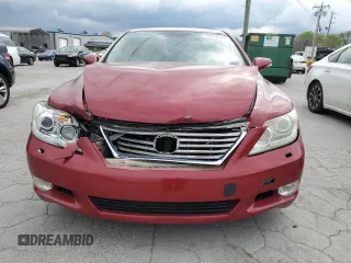 2010 Lexus LS 460 with VIN JTHBL5EF9A5096918, listed as a Copart auction lot 52979705 with 111,693 mi miles and Salvage title. Bid and sale history available at DreamBid. Image 5.