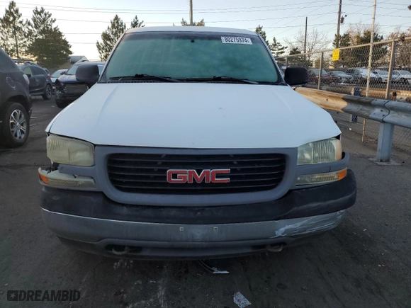 2000 GMC New Sierra 1500 SL with VIN 1GTEC14W6YZ160540, listed as a Copart auction lot 80275974 with NaN miles and Salvage Title. Bid and sale history available at carsss.com. Image 5.