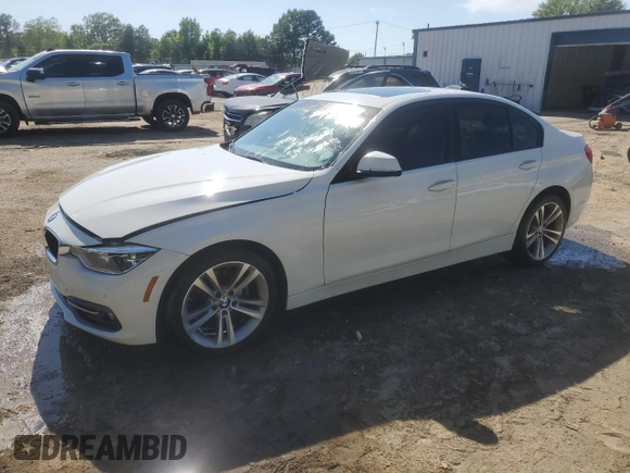 2016 BMW 3 Series 328i with VIN WBA8E9G57GNT87893, listed as a Copart auction lot 53308885 with 81,947 mi miles and Clean Title. Bid and sale history available at carsss.com. Image 1.