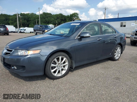 2007 Acura TSX with VIN JH4CL96827C020182, listed as a Copart auction lot 65925845 with 174,271 mi miles and Salvage title. Bid and sale history available at DreamBid. Image 1.