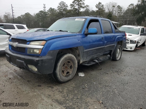 2003 Chevrolet Avalanche with VIN 3GNEC13T93G197511, listed as a Copart auction lot 47448885 with 271,187 mi miles and Salvage Title. Bid and sale history available at carsss.com. Image 1.
