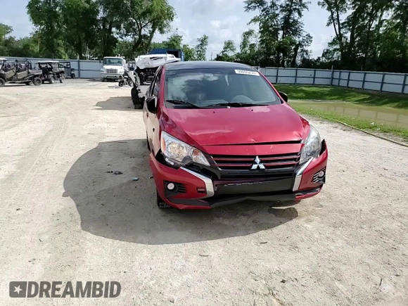 2023 Mitsubishi Mirage ES with VIN ML32FUFJ9PHF02215, listed as a Copart auction lot 59095235 with 48,067 mi miles and Non repairable. Bid and sale history available at DreamBid. Image 13.