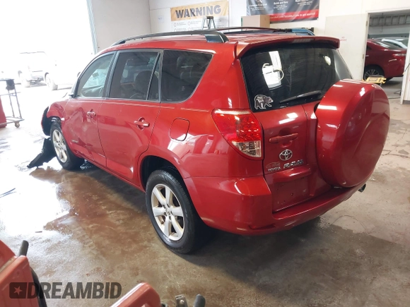2006 Toyota RAV4 Limited with VIN JTMBK31V266007407, listed as a IAAI auction lot 41212882 with 134,337 mi miles. Bid and sale history available at carsss.com. Image 3.
