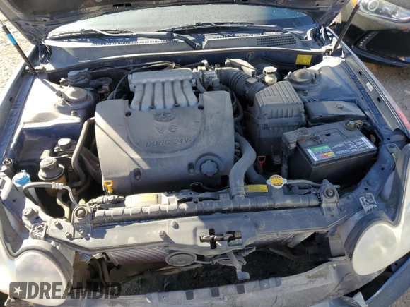 2005 Hyundai Sonata GLS with VIN KMHWF35H65A181854, listed as a Copart auction lot 76840754 with 85,744 mi miles and Salvage Title. Bid and sale history available at carsss.com. Image 12.