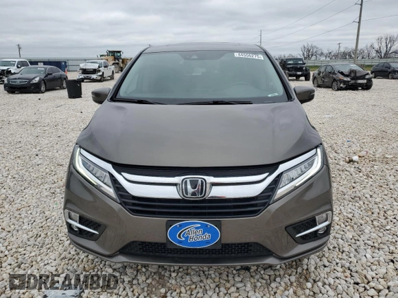 2019 Honda Odyssey Elite with VIN 5FNRL6H94KB004044, listed as a Copart auction lot 44556275 with 62,492 mi miles and Salvage Title. Bid and sale history available at DreamBid. Image 5.