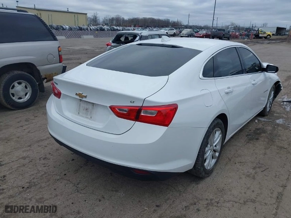 2017 Chevrolet Malibu LT with VIN 1G1ZE5ST1HF180023, listed as a IAAI auction lot 41739861 with 103,932 mi miles. Bid and sale history available at carsss.com. Image 4.