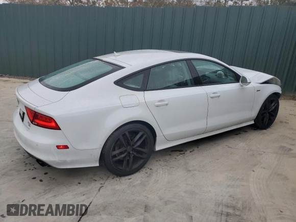 2015 Audi A7 3.0 Prestige with VIN WAU2GAFCXFN062154, listed as a Copart auction lot 85032994 with 71,842 mi miles and Clean Title. Bid and sale history available at carsss.com. Image 3.