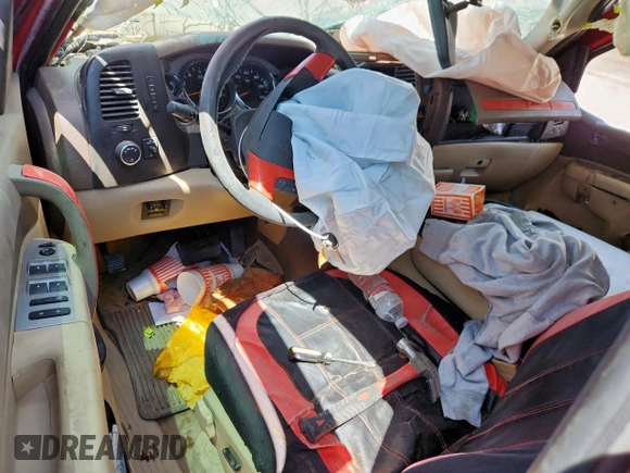 2013 GMC Sierra 1500 SLE с VIN 3GTP1VE02DG143440, выставлен на аукционе Copart как лот 58276155 с пробегом Не указан миль и Списание • Salvage title. История ставок и продаж доступна на DreamBid. Изображение 8.