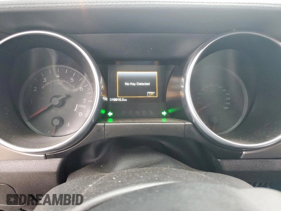 2023 Ford Mustang GT with VIN 1FA6P8CF9P5301583, listed as a Copart auction lot 57596535 with 19,916 mi miles and Salvage title. Bid and sale history available at DreamBid. Image 9.