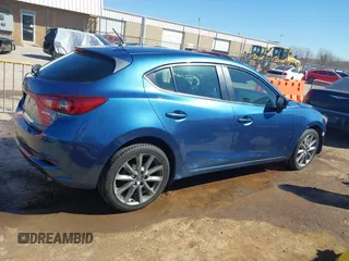 2018 Mazda 3 Touring with VIN 3MZBN1L36JM247119, listed as a IAAI auction lot 41724711 with 45,343 mi miles. Bid and sale history available at carsss.com. Image 14.