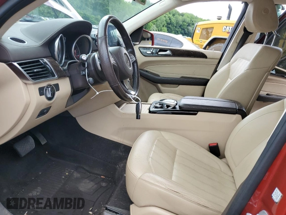 2017 Mercedes-Benz GLS 450 with VIN 4JGDF6EEXHA811409, listed as a Copart auction lot 55919534 with 80,632 mi miles and . Bid and sale history available at DreamBid. Image 7.