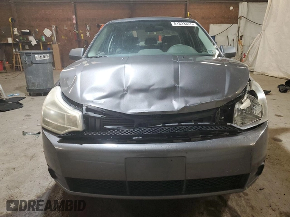 2009 Ford Focus SE with VIN 1FAHP35N59W222036, listed as a Copart auction lot 51323355 with 186,429 mi miles and Salvage Title. Bid and sale history available at carsss.com. Image 5.
