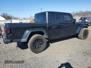 2022 Jeep Gladiator Sport S with VIN 1C6JJTAG0NL122806, listed as a Copart auction lot 50346845 with 24,182 mi miles and Clean title. Bid and sale history available at DreamBid. Image 3.