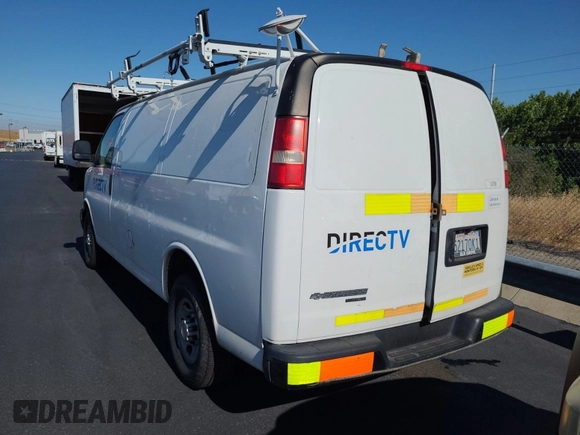 2013 Chevrolet Express Cargo with VIN 1GCWGFCA6D1142155, listed as a IAAI auction lot 42670323 with 213,723 mi miles and . Bid and sale history available at DreamBid. Image 4.