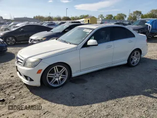 2008 Mercedes-Benz C 350 Sport with VIN WDDGF56X28R031391, listed as a Copart auction lot 50551125 with 175,049 mi miles and Clean Title. Bid and sale history available at DreamBid. Image 1.