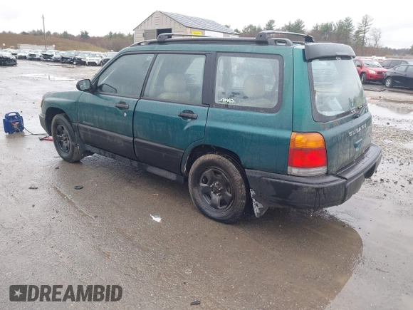 1998 Subaru Forester L with VIN JF1SF6352WH783758, listed as a IAAI auction lot 41971037 with 1 mi miles. Bid and sale history available at carsss.com. Image 3.