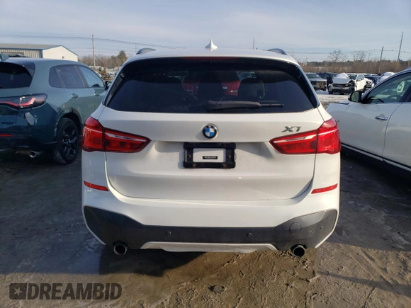 2017 BMW X1 xDrive28i with VIN WBXHT3C3XH5F77236, listed as a Copart auction lot 46406215 with 156,446 mi miles and Salvage Title. Bid and sale history available at DreamBid. Image 6.