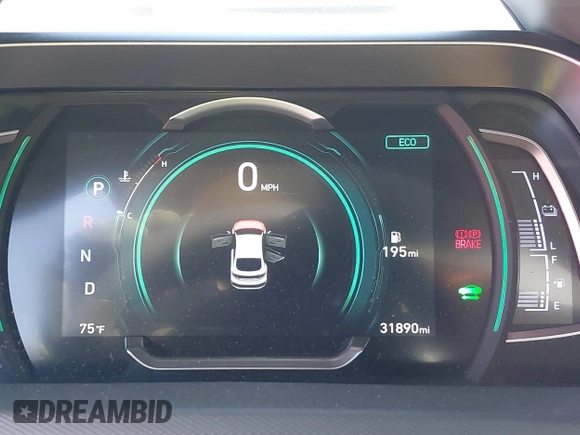2022 Hyundai Ioniq SE z VIN KMHC75LCXNU271168, wystawiony jako IAAI lot #41073220 z przebiegiem 31 890 mil mil oraz . Historia ofert i sprzedaży dostępna na DreamBid. Obrazek 7.