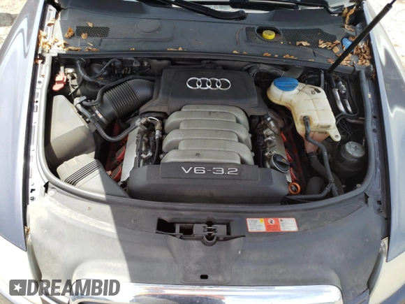 2005 Audi A6 with VIN WAUDG74F85N102609, listed as a Copart auction lot 59572414 with 174,527 mi miles and Salvage Title. Bid and sale history available at carsss.com. Image 11.