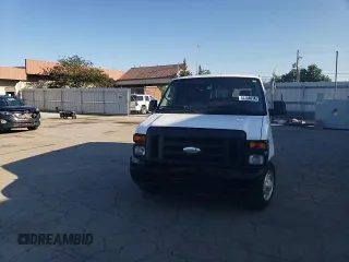 2010 Ford Econoline Passenger XL with VIN 1FMNE1BW2ADA11991, listed as a Copart auction lot 63758014 with 32,785 mi miles and Salvage Title. Bid and sale history available at DreamBid. Image 12.