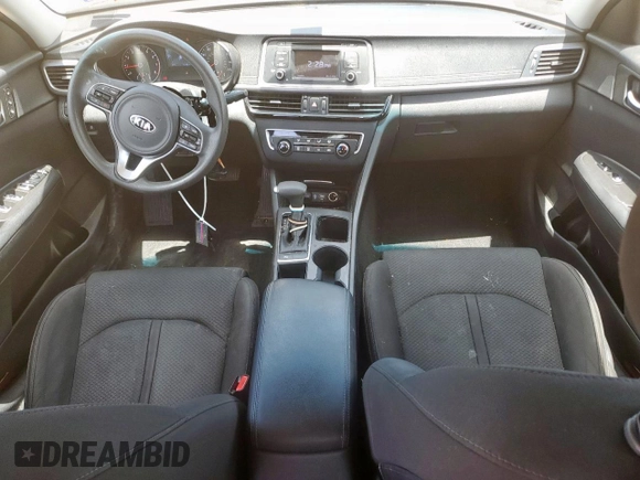2017 Kia Optima LX with VIN 5XXGT4L36HG152426, listed as a Copart auction lot 64237425 with 91,262 mi miles and Salvage title. Bid and sale history available at DreamBid. Image 8.
