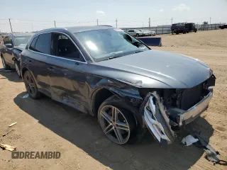 2018 Audi SQ5 Premium Plus with VIN WA1A4AFY0J2205183, listed as a Copart auction lot 65414304 with 53,868 mi miles and Salvage Title. Bid and sale history available at DreamBid. Image 4.