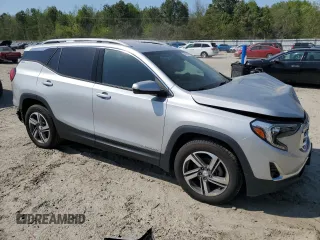 2018 GMC Terrain SLT with VIN 3GKALPEV5JL284131, listed as a Copart auction lot 53250595 with 91,230 mi miles and Salvage Title. Bid and sale history available at DreamBid. Image 4.
