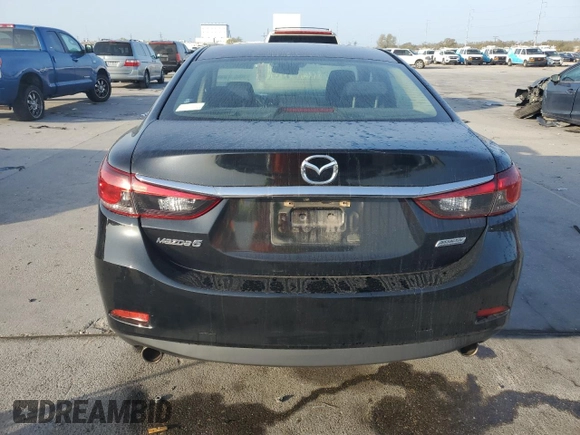 2016 Mazda 6 i Sport with VIN JM1GJ1U58G1401341, listed as a Copart auction lot 48140775 with Not Provided miles and Salvage Title. Bid and sale history available at DreamBid. Image 6.