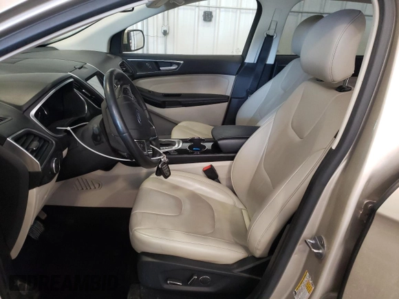 2017 Ford Edge Titanium with VIN 2FMPK4K91HBB80798, listed as a Copart auction lot 54133755 with 92,108 mi miles and Salvage Title. Bid and sale history available at carsss.com. Image 7.
