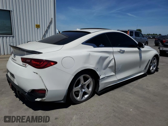 2017 Infiniti Q60 Premium с VIN JN1EV7EK0HM363951, выставлен на аукционе Copart как лот 56253565 с пробегом 92 025 миль миль и Списание • Salvage title. История ставок и продаж доступна на DreamBid. Изображение 3.