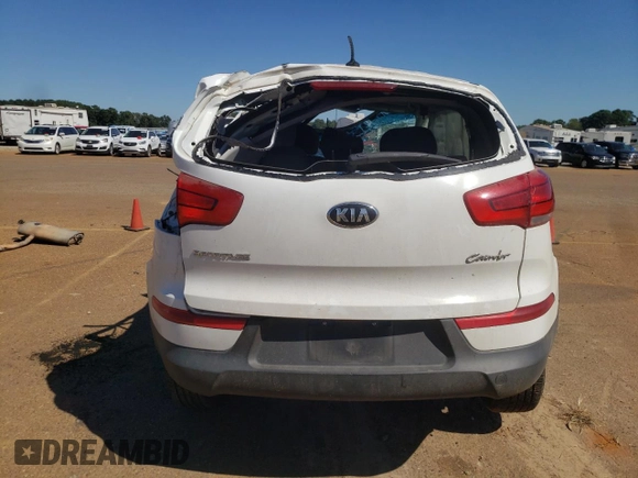 2015 Kia Sportage LX with VIN KNDPB3AC7F7706983, listed as a Copart auction lot 73573914 with Not Provided miles and Salvage Title. Bid and sale history available at DreamBid. Image 6.