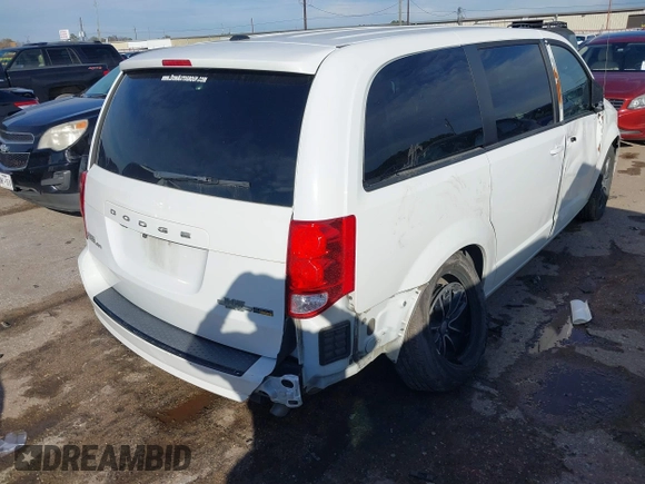 2018 Dodge Grand Caravan SE Plus with VIN 2C4RDGBG2JR206538, listed as a IAAI auction lot 41337205 with 219,287 mi miles and . Bid and sale history available at DreamBid. Image 4.