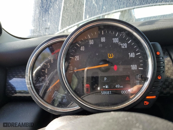 2016 MINI Cooper Hardtop 4 Door S with VIN WMWXU3C55G2D29125, listed as a Copart auction lot 50220615 with 58,681 mi miles and Salvage Title. Bid and sale history available at carsss.com. Image 9.