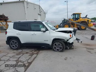 2017 Jeep Renegade Limited с VIN ZACCJBDB3HPG60590, выставлен на аукционе IAAI как лот 42521527 с пробегом 79 455 миль миль и . История ставок и продаж доступна на DreamBid. Изображение 14.