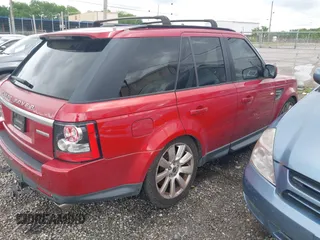 2012 Land Rover Range Rover Sport SC with VIN SALSH2E46CA748493, listed as a IAAI auction lot 42097851 with 57,676 mi miles. Bid and sale history available at carsss.com. Image 4.