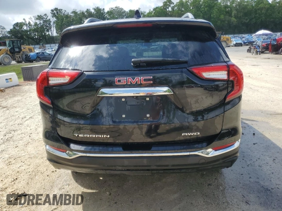 2023 GMC Terrain SLT with VIN 3GKALVEG2PL260853, listed as a Copart auction lot 50393865 with 44,837 mi miles and Clean Title. Bid and sale history available at carsss.com. Image 6.